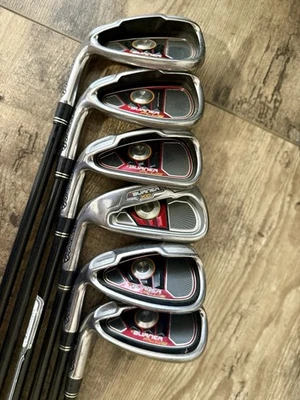 Taylormade Burner Plus 铁杆套装 7 8 9 PW SW - LH - 6 铁杆燃烧器 XD 含 — 第 1/4 张图片