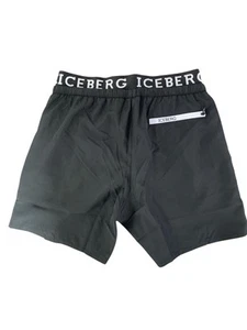 Iceberg Costume Mare Uomo Nero Elastico Costumi da bagno Uomo Nero 2025 - Imagen 1 de 3