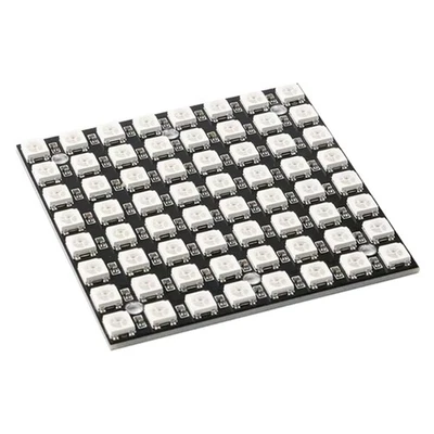 WS2812 LED 5050 LED 8x8 64 Bit LED Module Module with Full Color Driver - Image 1 of 4