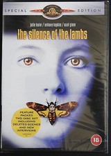 THE SILENCE OF THE LAMBS SPECIAL EDITION 1990 REGION 2 RATED 18 NEW SEALED