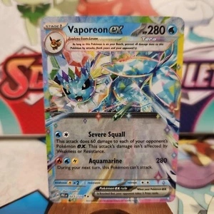 Vaporeon ex 023/131 - Prismatic Evolutions - Pokemon TCG - SHIPS FAST - Picture 1 of 2