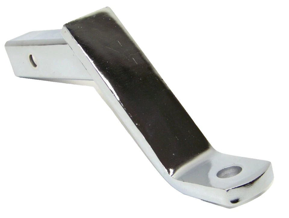 4"  Drop Hitch Receiver  Chrome Trailer  Ball Mount for 2" Receiver 5000lb CAP - Image 1 of 1