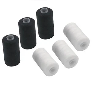 (0,02 Eur / 10M M) Hilo de Coser 6 Bobina Coser Set Máquina Hilo Poliéster 3000m - Imagen 1 de 4