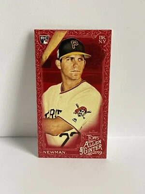 2019 Topps Allen & Ginter X Mini Red Rookie Card Kevin Newman #194 5/5! Pirates - Image 1 of 2