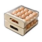 Study Egg Holder Compact Drawer Type Lightweight Refrigerator Stackable