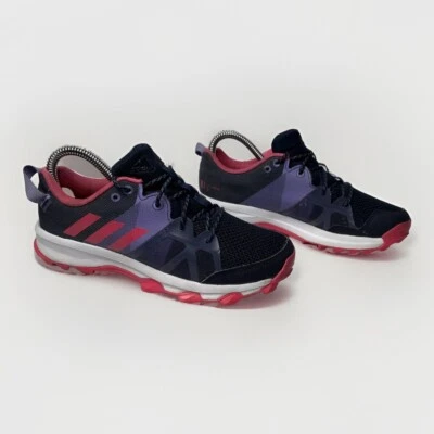 Adidas Kanadia TR 8.1 BB3509 Black Purple Pink Trail Running Shoes Women’s Sz 4 - Image 1 of 4