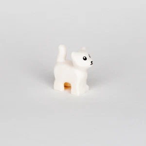 LEGO® Animal Blanco Bebé Gato De Pie, Cat (80686pb01) (White) NUEVO - Imagen 1 de 1