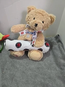Toronto Raptors Teddy Bear & Blanket NBA Basketball Stuffed Plush 11 in (A65) - Picture 1 of 2