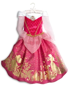 Disney Store Aurora Dornröschen Kostüm für Kinder Größe 3 rosa NEU ETIKETT - Bild 1 von 2