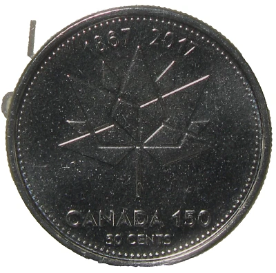 2017 Canada 150 50c ICCS MS66 #17888 - Image 1 of 4