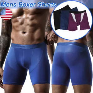 Comfort Fit Mens Casual Boxer Shorts Trunks Underwear Underpants Briefs Sports - Picture 1 of 29