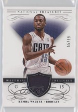 2013-14 Panini National Treasures Material Treasures /99 Kemba Walker #30
