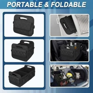 Waterproof Car Trunk Organizer Folding Container Trunk Box - Picture 1 of 6