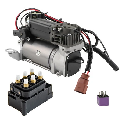 Kompressor Luftfederung Ventilblock for AUDI A6 C6 4F 4F0616005F 4F0616013 - Bild 1 von 4