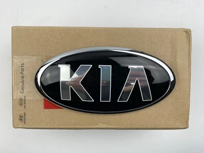 Rear Trunk Lid Emblem Kia Logo Mark Sedona Sorento Telluride OEM Badge Ornament - Image 1 of 3