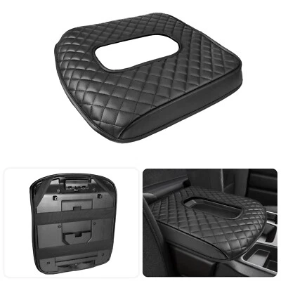 For Chevrolet Silverado GMC Sierra 2019-2025 Center Console Lid Armrest Cover - Image 1 of 4