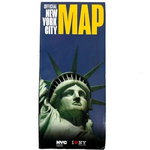 Mapa de la ciudad de Nueva York Nueva York - Caminar para moverse - Time Square Brooklyn Manhattan - Imagen 1 de 3