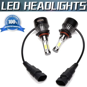 9012 LED Headlight Bulbs Conversion Kit High Low Beam 6500K - Super Bright White - Picture 1 of 13