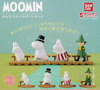 HY733 Capsule toy MOOMIN Everybody's Outing Figure BANDAI complete set