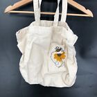 UNBRANDED canvas bag shoulder tote cottagecore granny hand embroidery Bee
