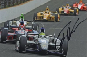 JIMMY VASSER INDY Racing Race Car Driver Auto Autographed Signed 4x6 Photo A - Picture 1 of 1