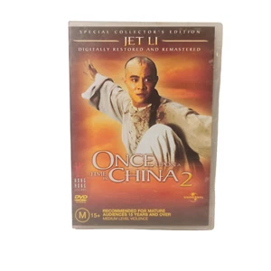 Once Upon A Time In China 2 DVD Movie Action Martial Arts Wong Fei Hung History - Picture 1 of 14