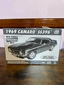 JEB LTD. 1966 Chevelle SS396 Die-Cast Metal Kit 1:24 Scale Blue - Picture 1 of 7
