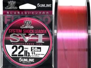 Sunline System Shock Leader SV-1 Fluorocarbon #3-12 lb 50m Made in Japan - Picture 1 of 3