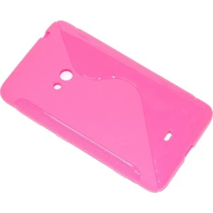 SSYL CUSTODIA IN SILICONE S-LINE COVER TPU CASE PER NOKIA LUMIA 625 ROSA PINK - Foto 1 di 4