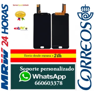 Pantalla Original Completa para Meizu M2 Note Negra Tactil + LCD Negro - Imagen 1 de 1