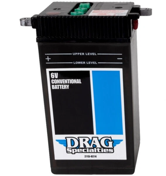 DS Conventional 6V Battery Kit Harley Davidson FL Hydra Glide/FL Duo Glide/FL Foto 1 de 1
