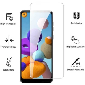 Shockproof Tempered Glass Film For Nokia C110 G60 C210 G400 C12 Pro C21 C31 G21 - Picture 1 of 24
