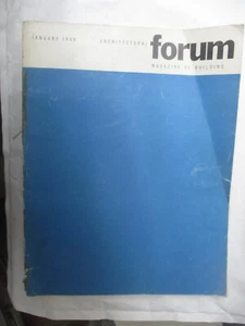 Architectural Forum Magazine of Builfing January 1949 (Cinema in New York,etc.. - Picture 1 of 6