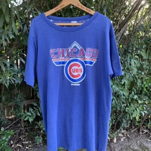 Vintage Chicago Cubs 1980s Champion T Shirt Size XL - Picture 1 of 4