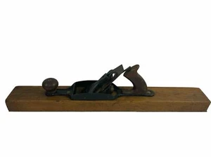 Antico blocco di legno L. Bailey's Stanley aereo strumento USA Pat 24 dicembre 1867 RARO EC - Foto 1 di 20