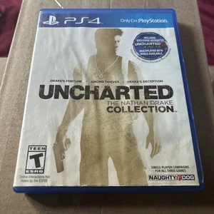 Uncharted: The Nathan Drake Collection PS4 (Sony PlayStation 4) No Manual TESTED - Picture 1 of 4