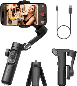 New Sealed AOCHUAN Smart XE 3-Axis Gimbal Stabilizer w/ anti-Shake for Smartphon - Picture 1 of 4
