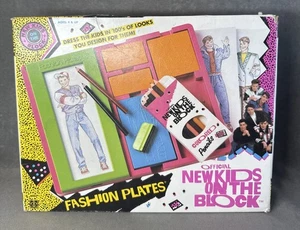 Vintage 1990 New Kids On The Block Fashion Plates NKOTB Hasbro NOS - Bild 1 von 10