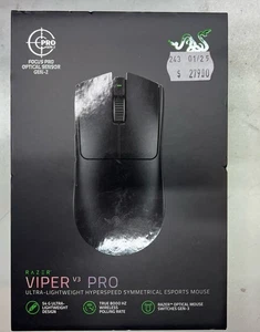 Razer Viper V3 Pro Lightweight Wireless Gaming Mouse Black (RZ01-05120100-R3A1) - Picture 1 of 4