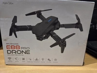 E88 Pro Remote Control Drone Brushless Quadcopter Drone 5G LOSS Prevention - Image 1 of 4