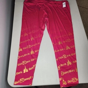 NUEVO CON ETIQUETAS 2023 Walt Disney World Leggings L 2X Color Desvanecido - Imagen 1 de 10