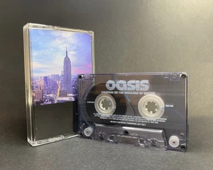 Oasis STANDING ON THE SHOULDER OF GIANTS Cassette **RARE UK PROMO TAPE** 2000 - Picture 1 of 12
