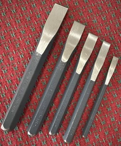 Set scalpelli a freddo vintage Davies USA 🇺🇸 NOS - Foto 1 di 14