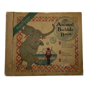 Vintage Animal Bubble Book Harper Columbia Children's Hardback Rhoda Chase - Bild 1 von 6