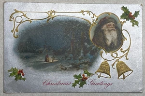 J362 AK Weihnachtsmann Nikolaus Weihnachten Merry Xmas - Bild 1 von 2