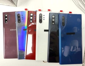 Cubierta trasera de vidrio para Samsung Galaxy Note 10/10 Plus con lente de cámara - Imagen 1 de 14