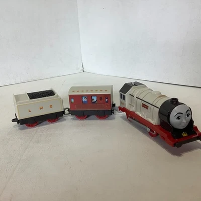 2013 Thomas & Friends Track Master Motorized Railway Duchess Train & 2 Cars - Image 1 of 4