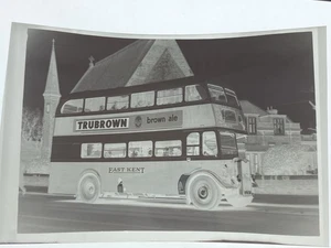East Kent Bus Tram Original Large Negative Reg No FFM 381 Ref 10S-14M - Picture 1 of 1