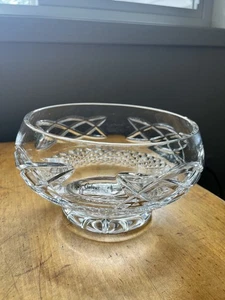 Galway Irish Crystal 7.5 Inch Celtic Knot Bowl - Picture 1 of 7