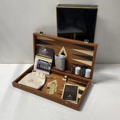 Manopoulos Classic Handcrafted Backgammon Set - Image 1 of 4